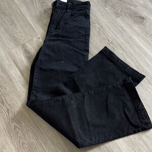 ABrand 94 high and wide Black Jeans